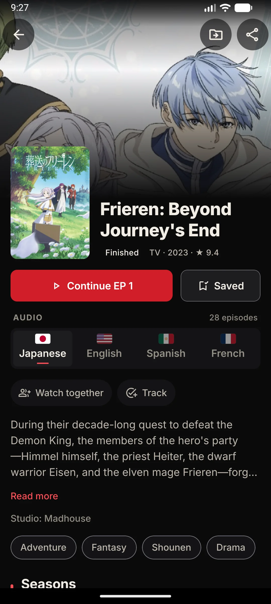 Series & Seasons