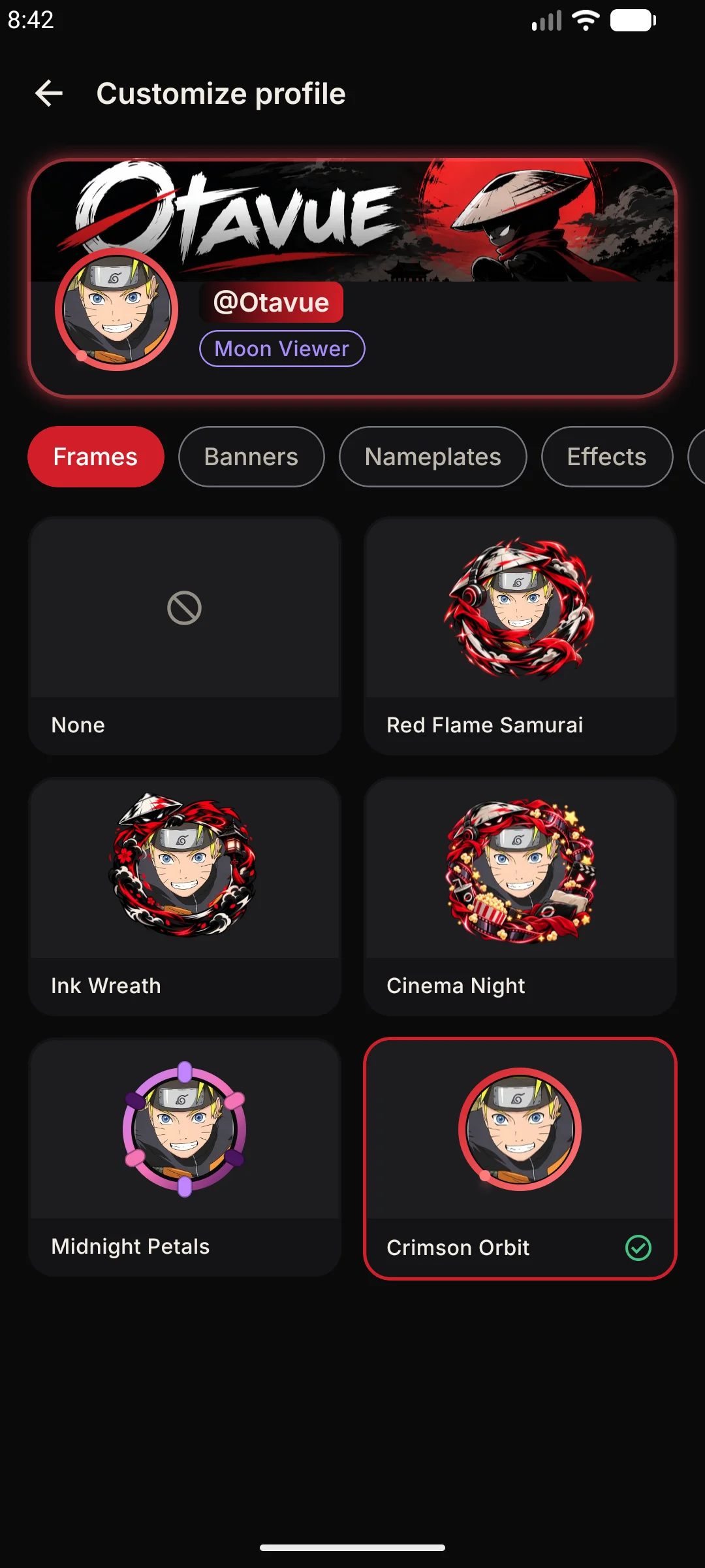 Profile Customization